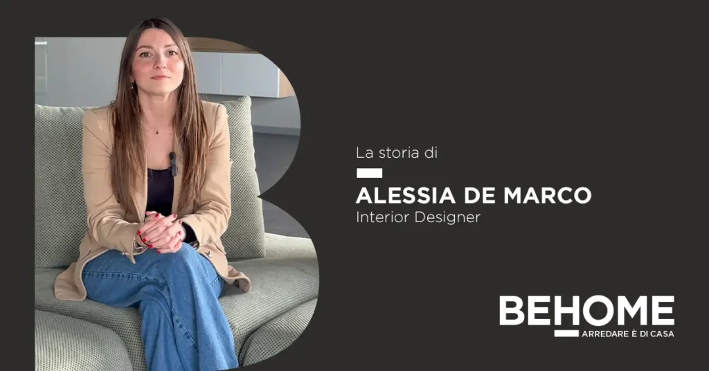 Alessia De Marco, Interior Designer presso lo showroom BEHOME di Scanzano Jonico, Matera.